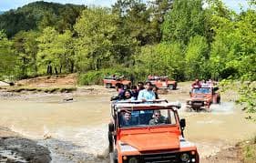 Alanya Rafting with Jeep Safari